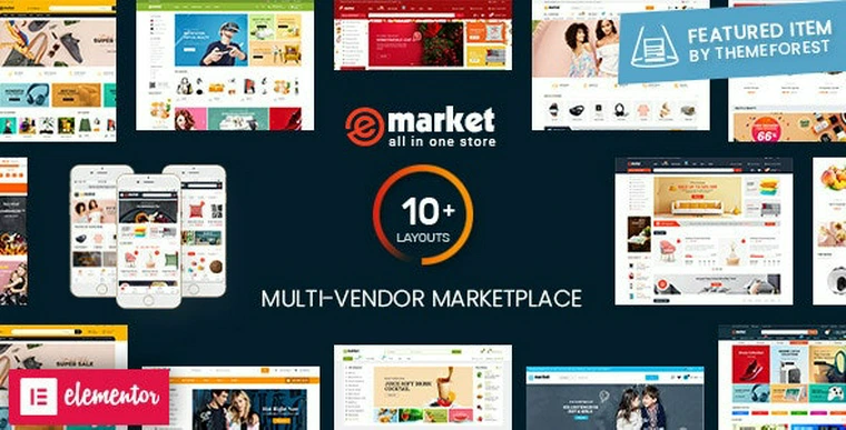 eMarket v1.9.2 - Multi Vendor MarketPlace WordPress Theme38511