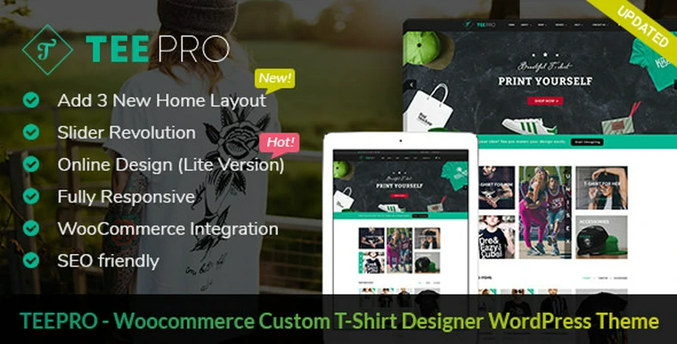 TEEPRO v2.1.1 - Woocommerce Custom T-Shirt Designer24900