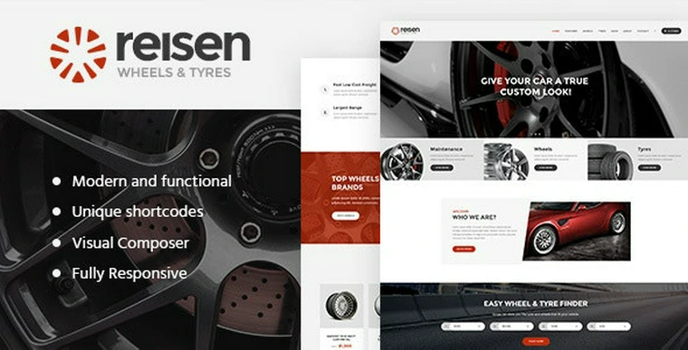 Reisen v1.4.1 - Automechanic & Auto Body Repair Car WordPress Theme34025