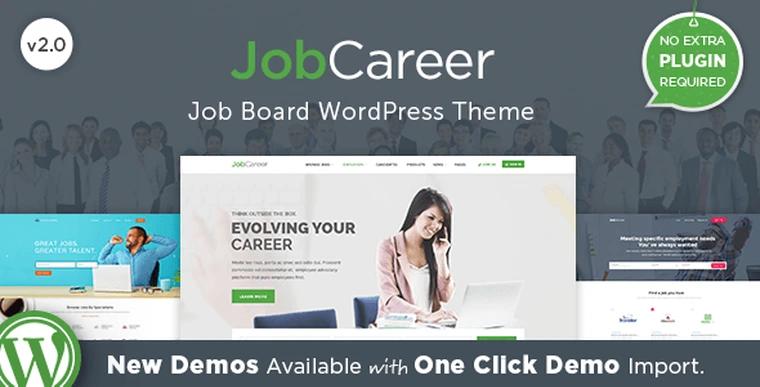 JobCareer v2.2 - Job Board Responsive WordPress Theme23114