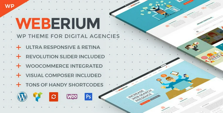 Weberium v1.3 - Theme Tailored for Digital Agencies32325