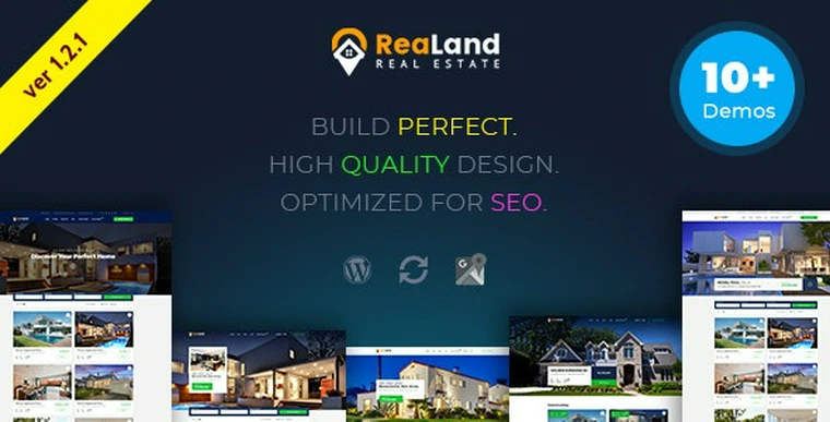 ReaLand v1.2.1 - Real Estate Responsive WordPress Theme39088