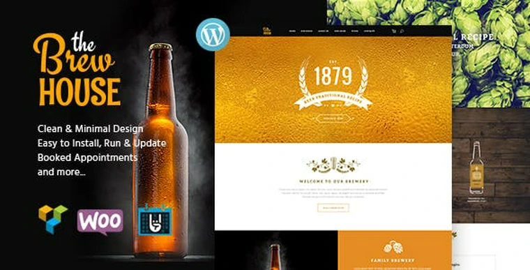 The Brew House v1.5 - Brewery / Pub / Restaurant Theme29950