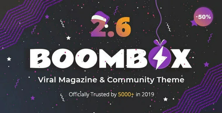 BoomBox v2.6.0.2 - Viral Magazine WordPress Theme36067