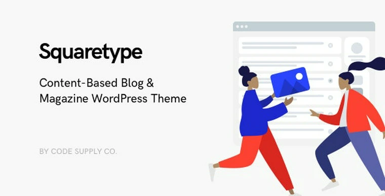 Squaretype v2.1.1 - Modern Blog WordPress Theme40686