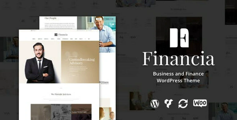 Financia v1.0.3 - Business and Finance WordPress Theme29903