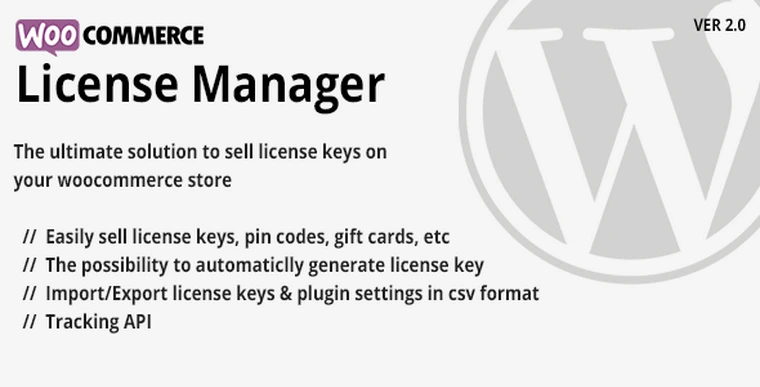 WooCommerce License Manager v2.422786