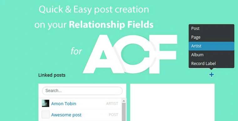 Quick and easy Post creation for ACF v2.324251