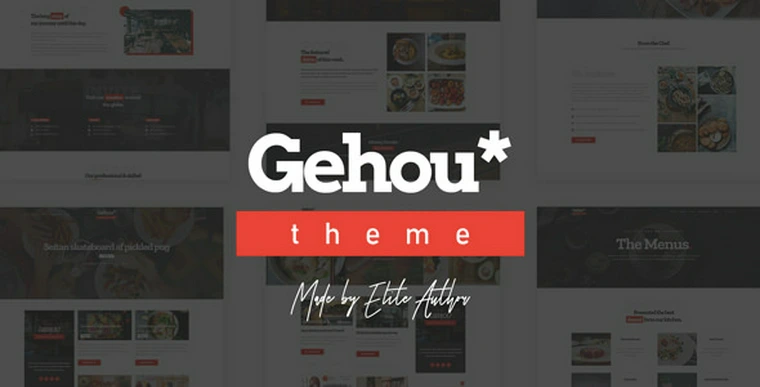 Gehou v1.1.2 - A Modern Restaurant & Cafe Theme27207