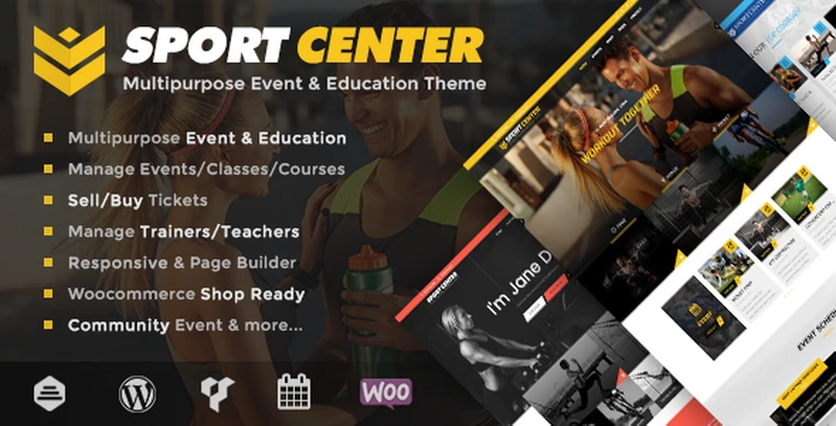 Sport Center v2.3.2 - Multipurpose Events & Education Theme25441