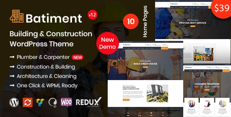 Batiment v1.1 - Construction & Building WordPress Theme28281