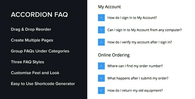 Accordion FAQ WordPress Plugin v2.2.024235