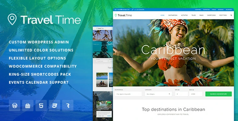 Travel Time v1.2.8 - Tour, Hotel and Vacation Travel Theme46157