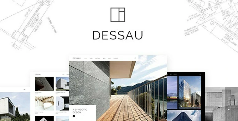 Dessau v1.2 - Contemporary Theme for Architects and Interior Designers36418