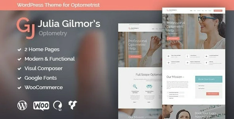 Optometry v1.3.3 - Optician & Optics Store Medical WordPress Theme38786