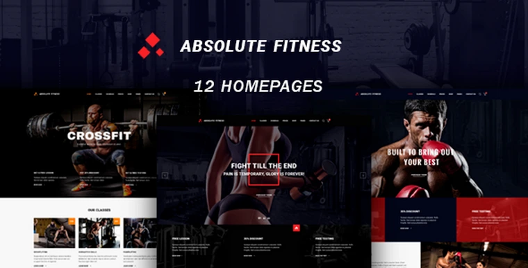 Absolute Fitness v1.0.1 - Multipurpose WordPress Theme27016