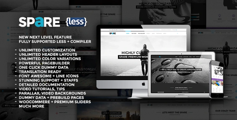 Spare v1.7 - Ultimate MultiPurpose LESS Theme28083