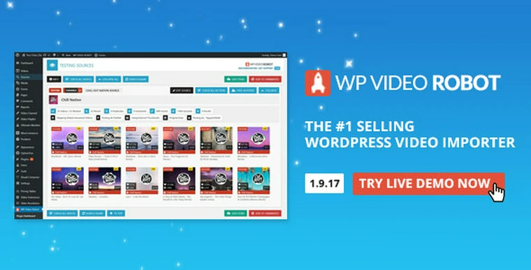 Wordpress Video Robot Plugin v1.9.1722971