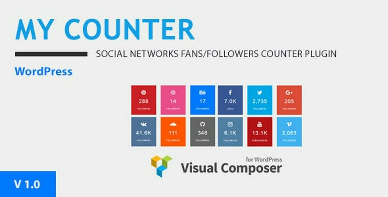 MY-Counter v1.0 - Visual Composer Addon & WordPress Widget32570