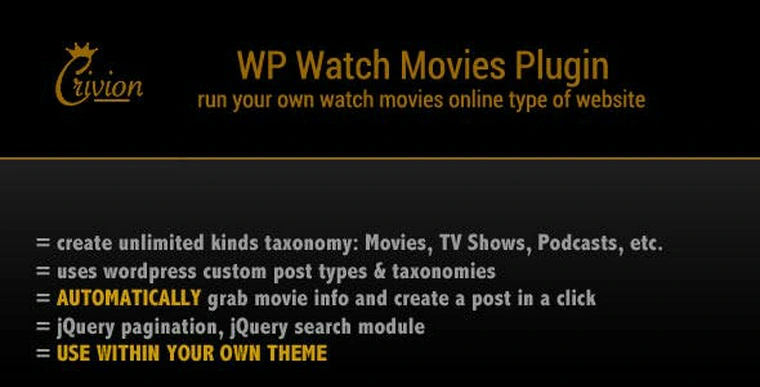 WP Watch Movies & TV Shows Online v1.630931