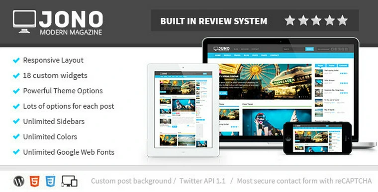 Jono v2.9 - Responsive WordPress Magazine Theme27686