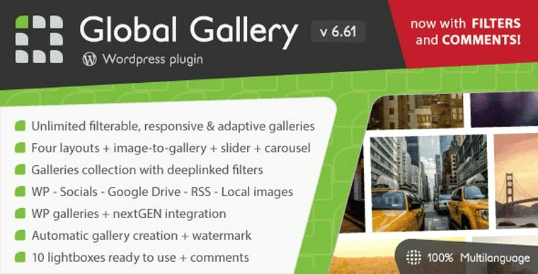 Global Gallery v6.611 - Wordpress Responsive Gallery35252