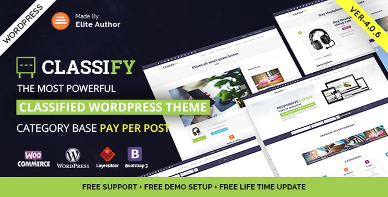 Classify v4.0.4 - Classified Ads WordPress Theme24858