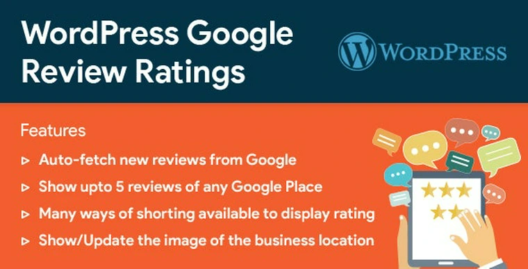 WordPress Google Reviews & Ratings v2.636106