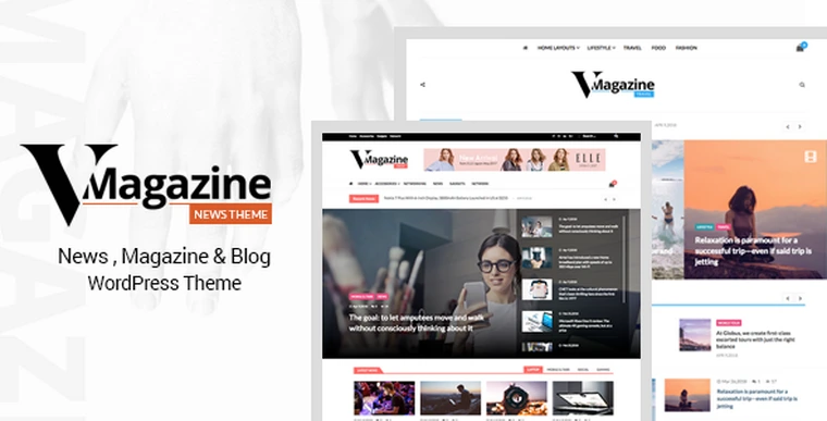 Vmagazine v1.0.4 - Blog, NewsPaper, Magazine Themes25840