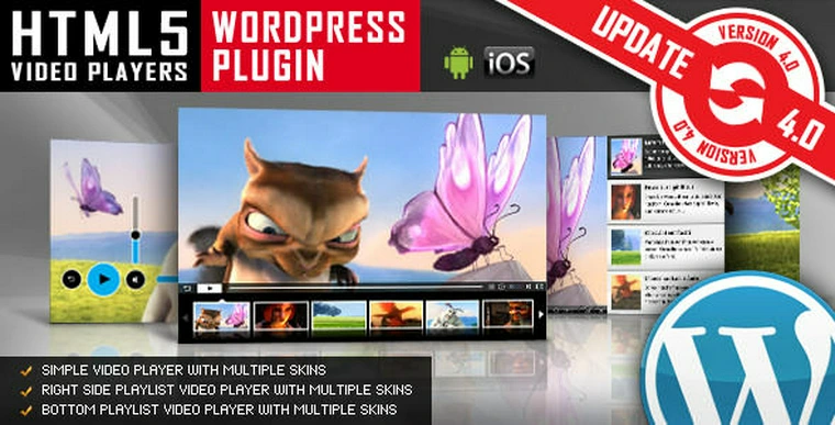 HTML5 Video Player v5.1 - WordPress Plugin29877