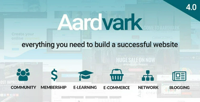 Aardvark v4.2 - Community, Membership, BuddyPress Theme31326