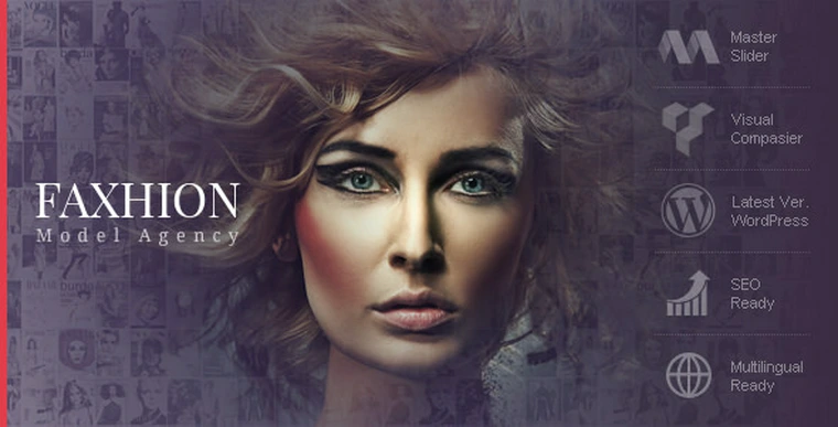 Faxhion v1.3.7 - Model Agency WordPress Theme25004