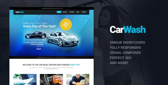 Car Wash v1.7 - Auto Mechanic & Repair Shop WordPress Theme34331