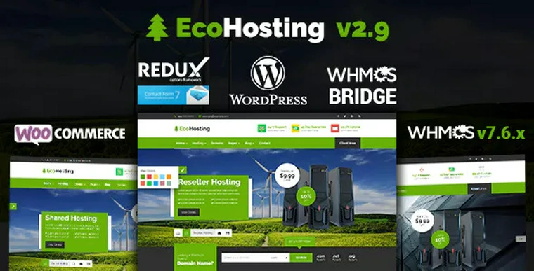 EcoHosting v2.9 - Responsive Hosting and WHMCS Theme29399