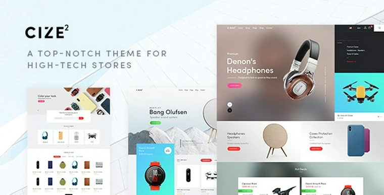 Cize v1.1.9 - A Top Notch Theme For High Tech Stores (RTL Supported)41476