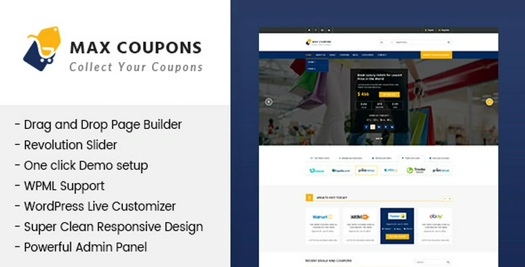 Max Coupons v1.2.2 - Couponry & Deals WordPress Theme26054