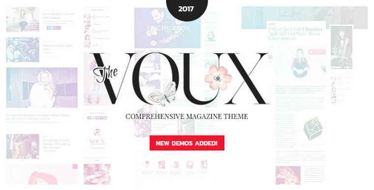 The Voux v4.5.3.1 - A Comprehensive Magazine Theme24160