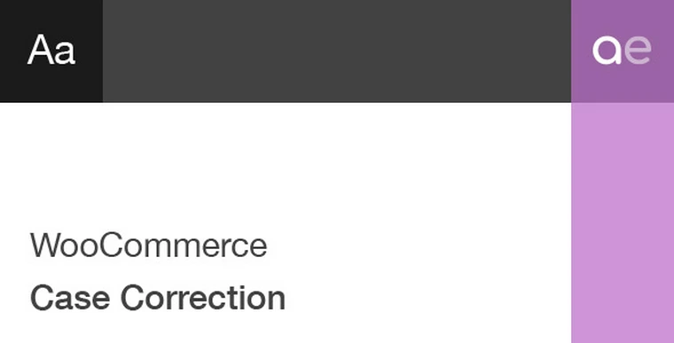 WooCommerce Case Correction v1.226958