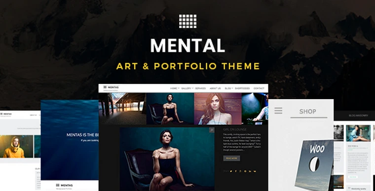 Mental v2.3.0 - Art & Portfolio Theme28108