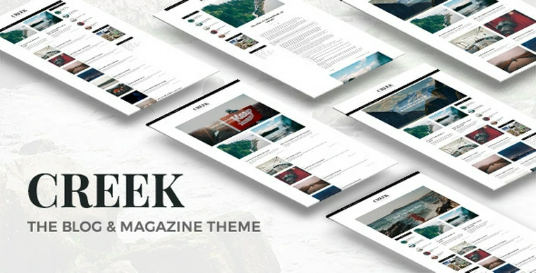 Creek v1.0 - Classic Elegant Magazine WordPress Theme27655