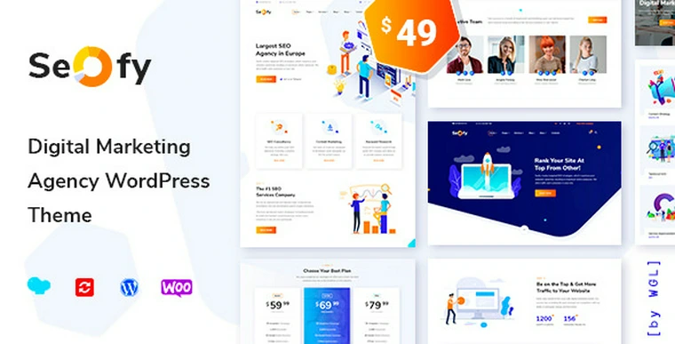 Seofy v1.0.3 - Digital Marketing Agency WordPress Theme27515