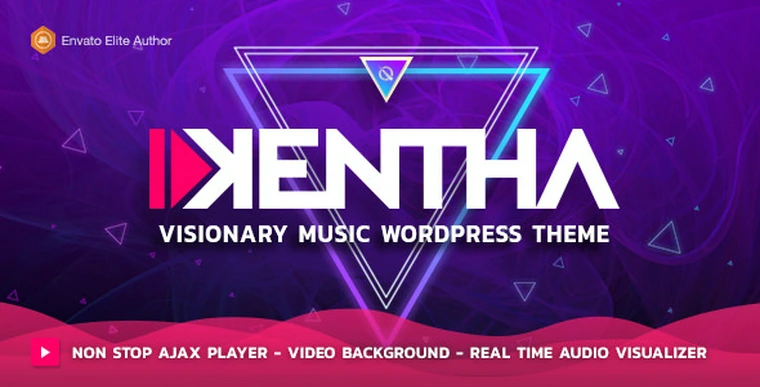 Kentha v1.5.2 - Visionary Music WordPress Theme28010