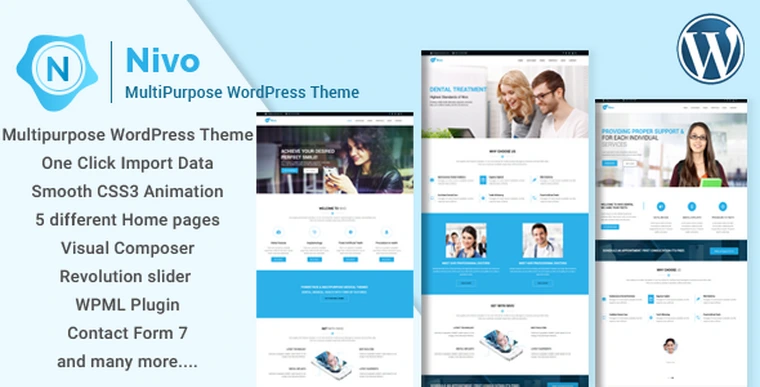 Nivo v1.0.1 - Responsive Creative MultiPurpose WordPress Theme23046