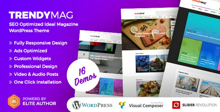 TrendyMag v1.1 - WordPress News Magazine & Blog Theme23773