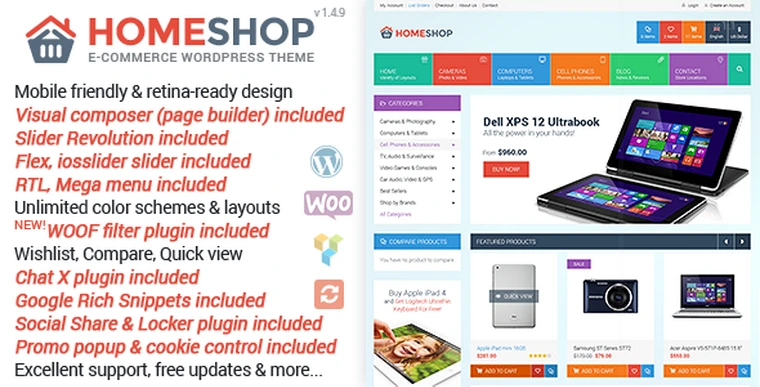 Home Shop v1.4.9 - WooCommerce Theme23478