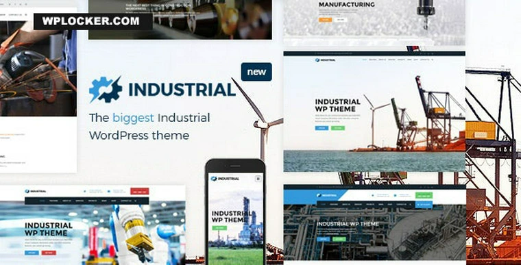 Industrial v1.7.1 - Factory Business WordPress Theme48420