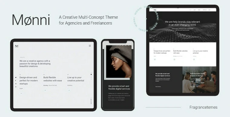 Monni v1.0 - A Creative Multi-Concept Theme for Agencies and Freelancers34293