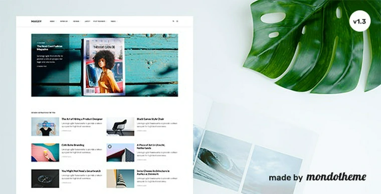 Magsy v1.3 - Modular Magazine & Blog Theme31107