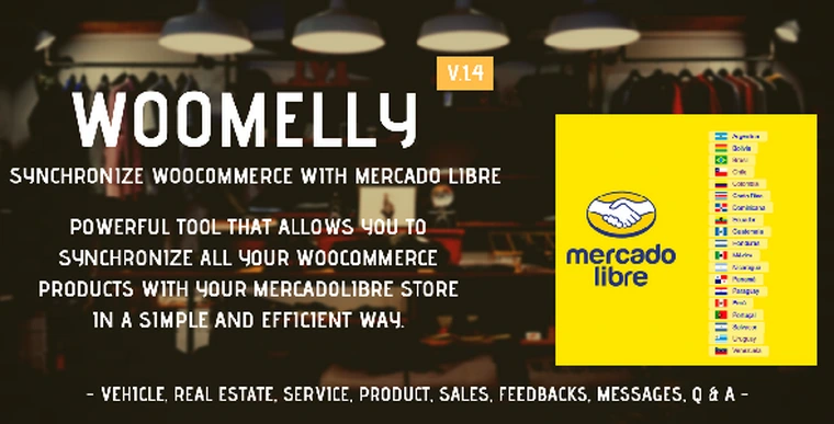 Woomelly v1.4.3 - Synchronize Woocommerce with MercadoLibre28204