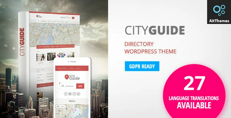 City Guide v3.49 - Listing Directory WordPress Theme29236